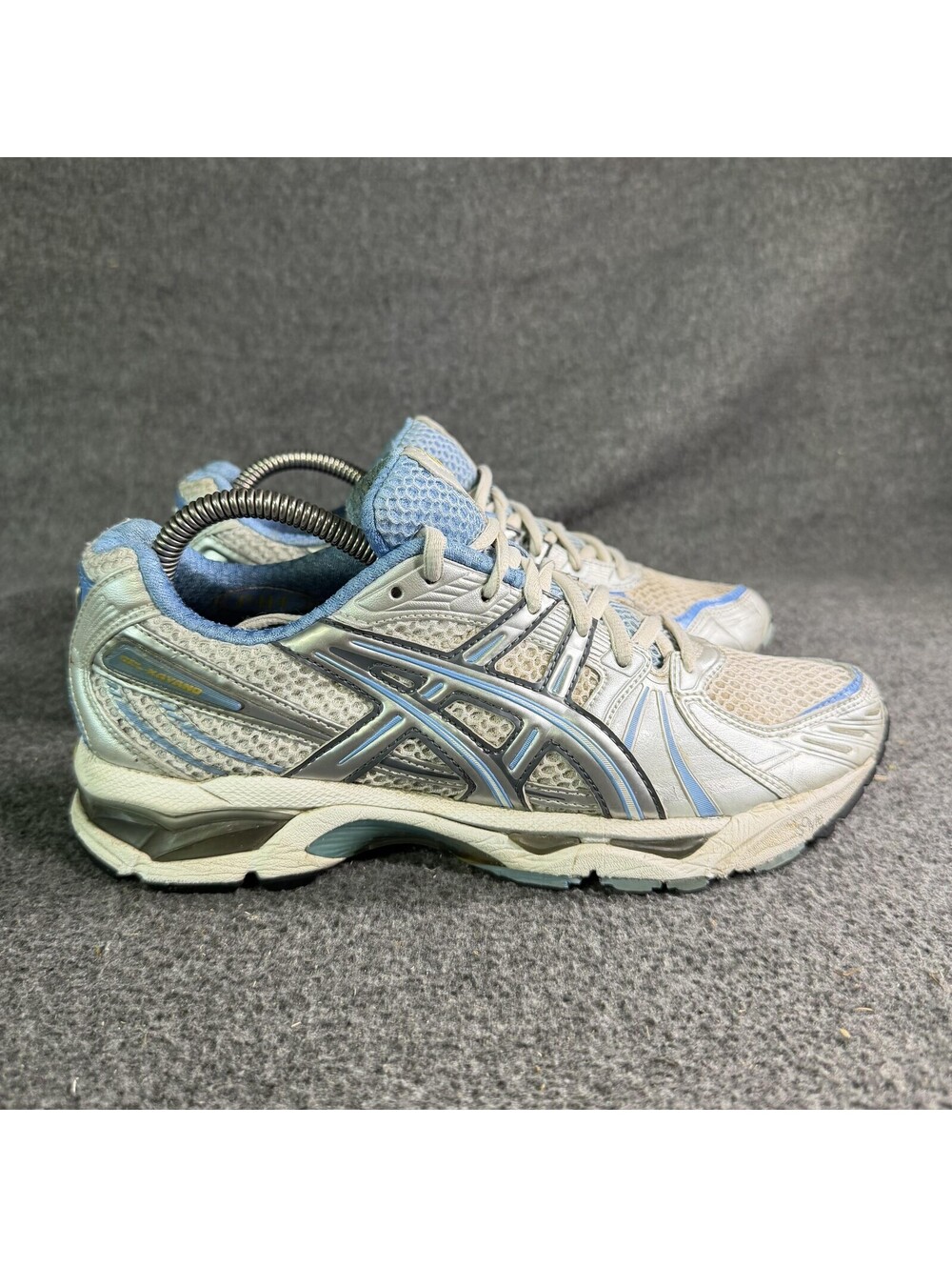 ASICS GEL-Kayano 13 Shoes Womens Size 8 Gray Blue Running Sneakers TN750 - Picture 5 of 12